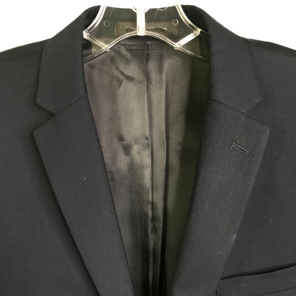 Lauren by Ralph Lauren Blazer Mens Size 20R Blue Gold Button Front Coat Jacket - Picture 6 of 10